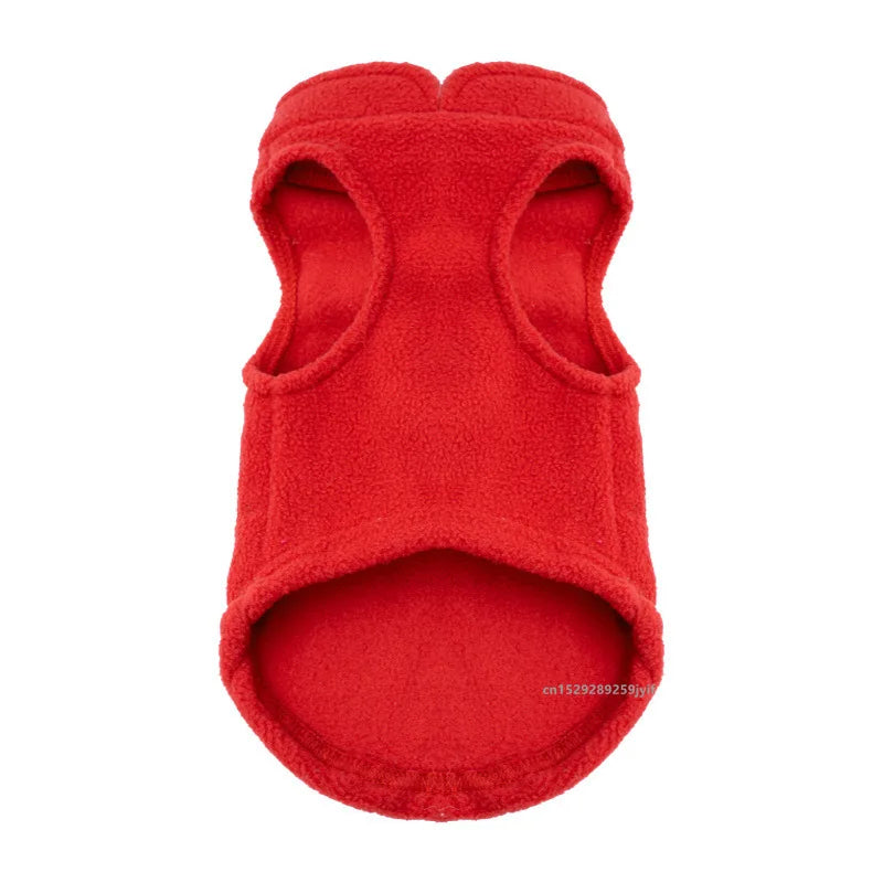 Winter Dog Jacket Vest with D-Ring